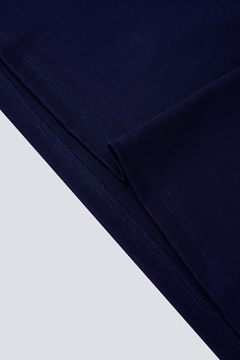 Softex Crew Neck T-Shirt | Navy NNY096 Softex Crew Neck T-Shirt | Navy NNY096