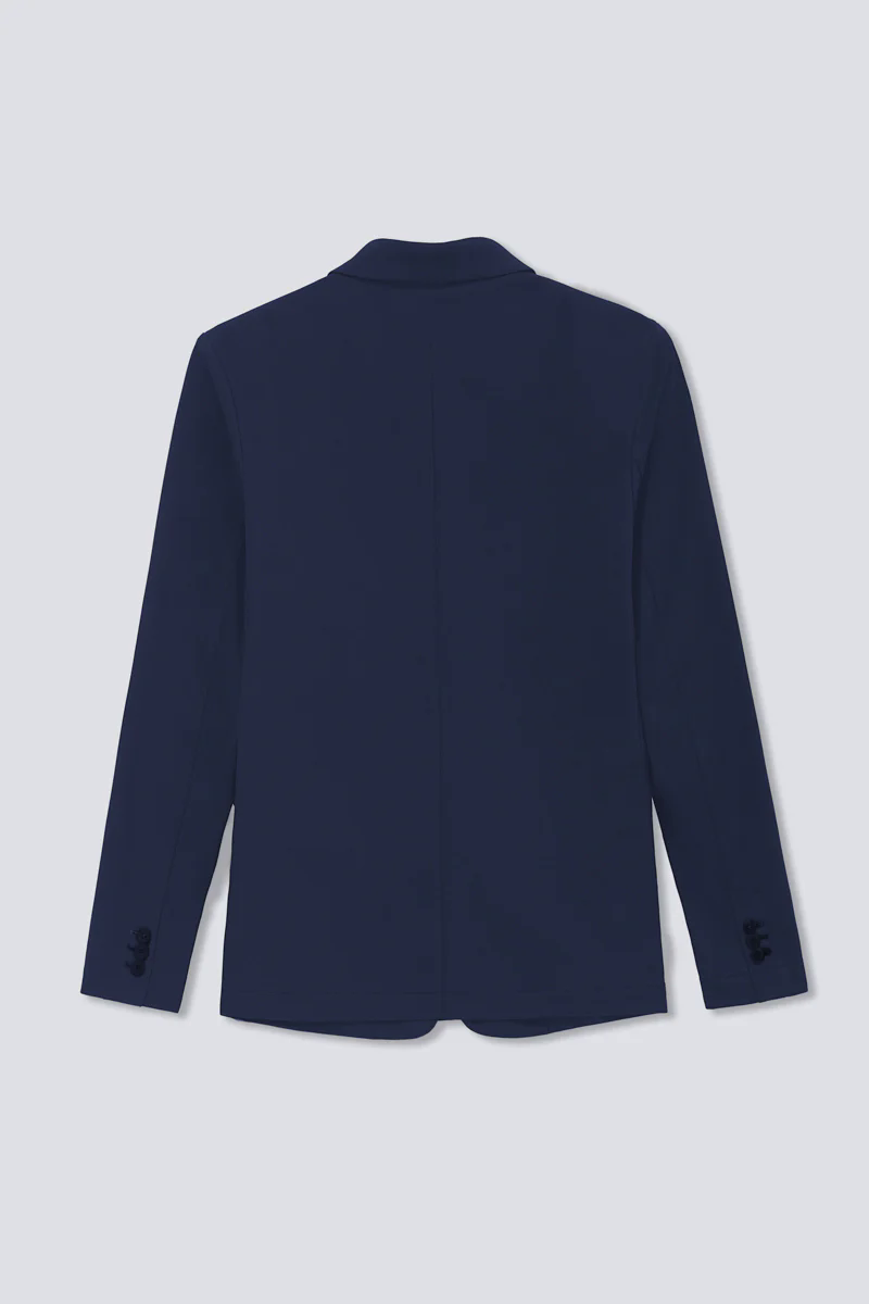 CottonSTRETCH Lightweight Knit Smart Blazer | Navy NNY096 CottonSTRETCH Lightweight Knit Smart Blazer | Navy NNY096