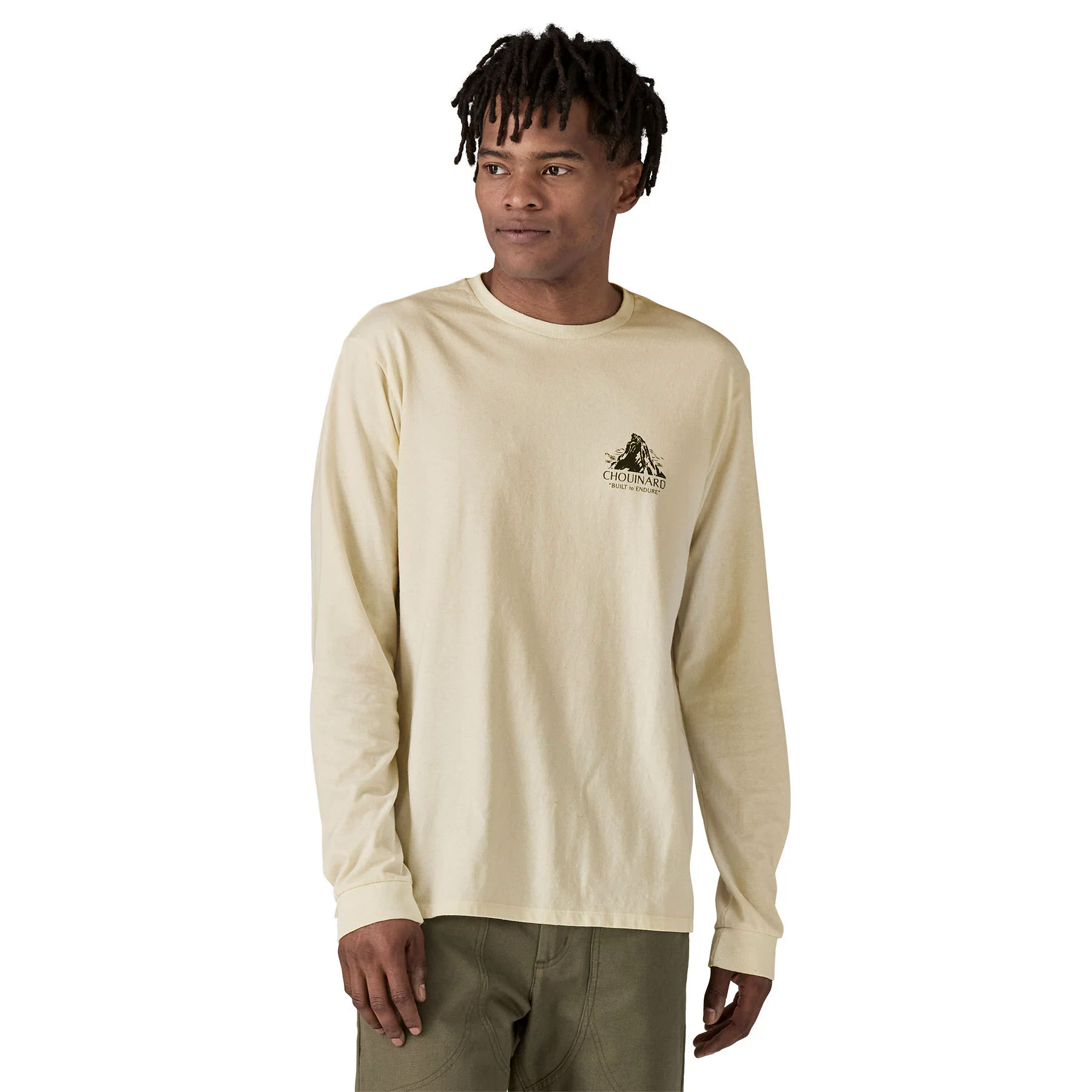 Men's Long-Sleeved Chouinard Crest Responsibili-Tee® Men's Long-Sleeved Chouinard Crest Responsibili-Tee®
