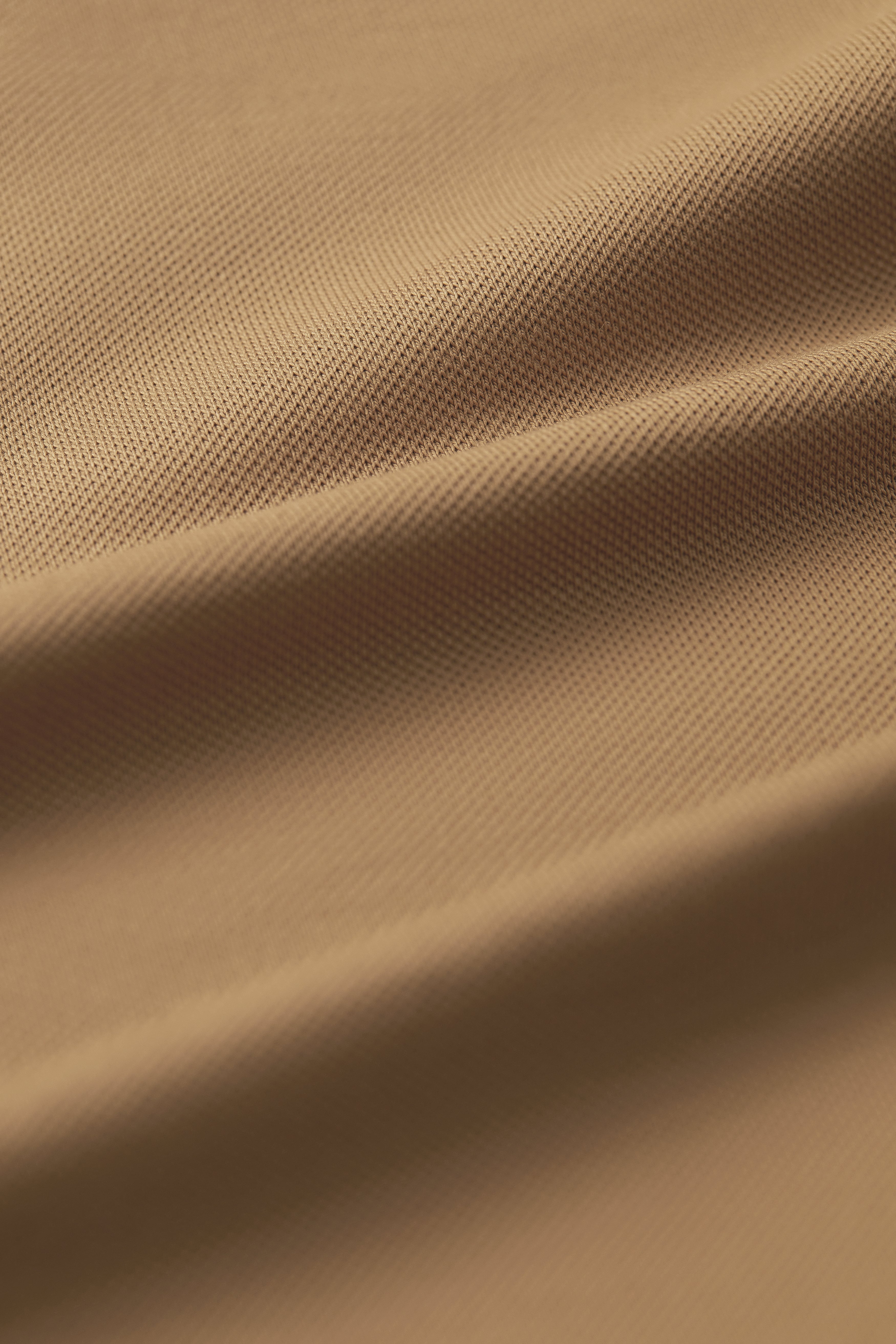 Pique Long Sleeve Polo | Khaki KE0178 Pique Long Sleeve Polo | Khaki KE0178