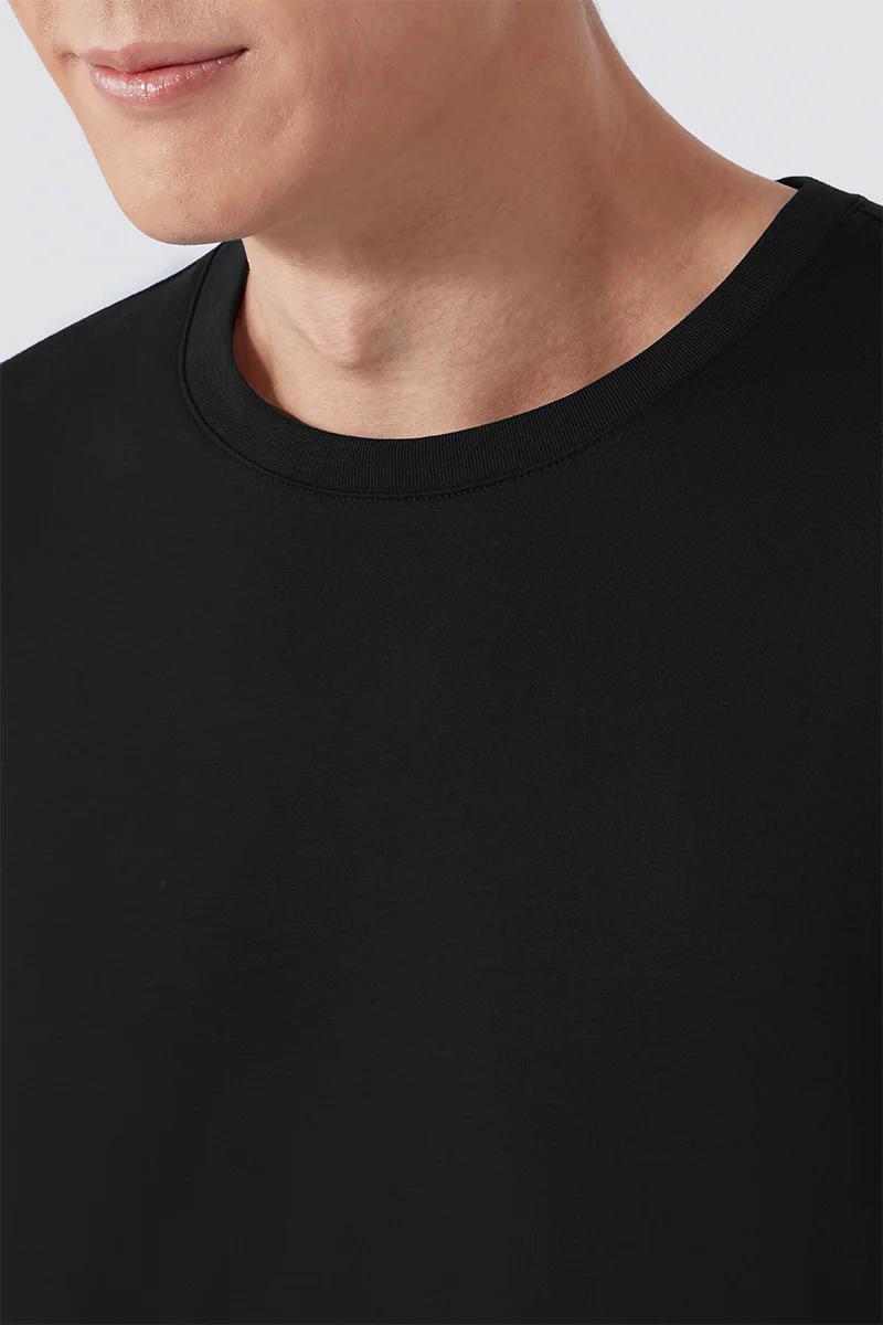 Super Soft Crew Neck T-Shirt | Black BKFD01 Super Soft Crew Neck T-Shirt | Black BKFD01