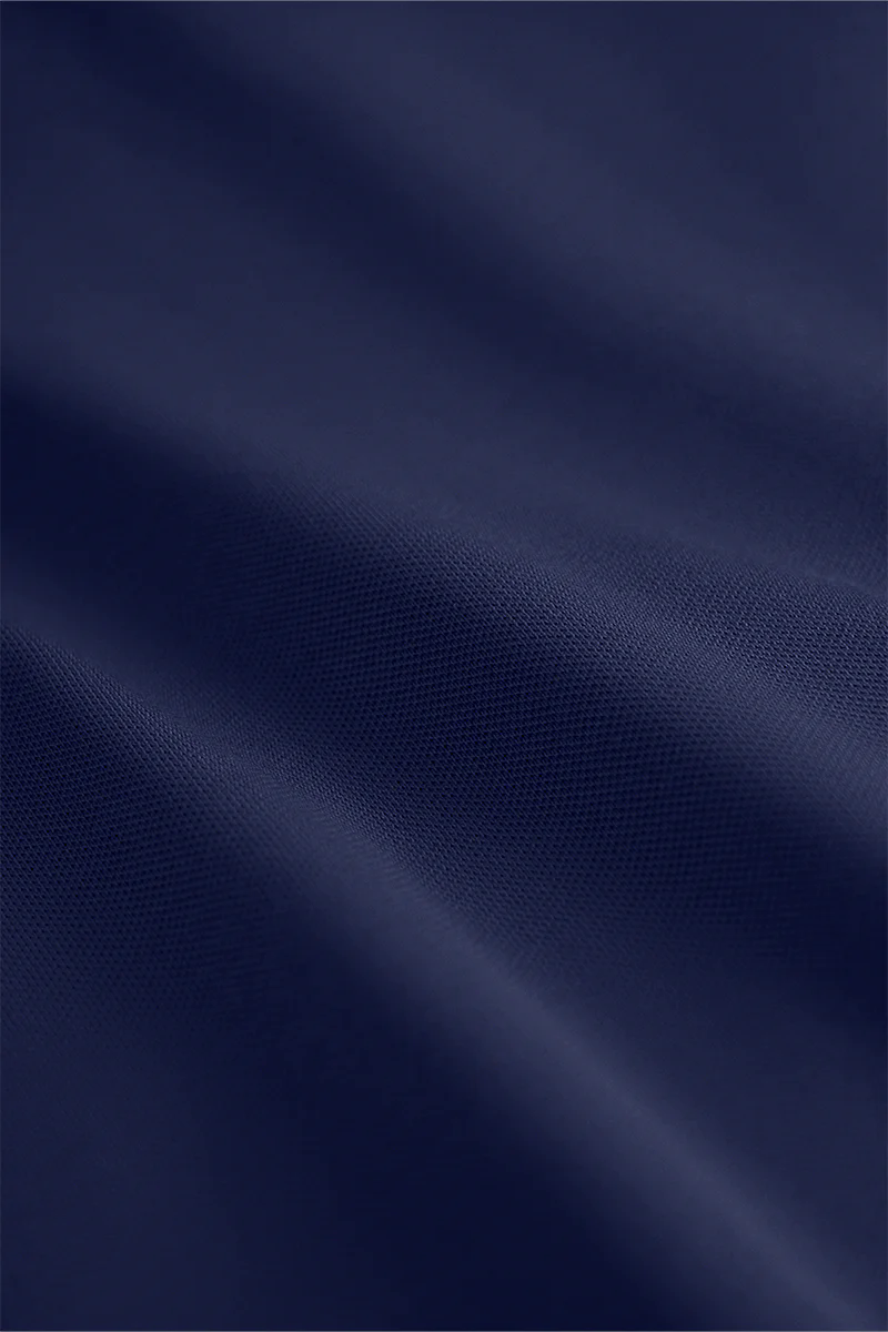 Pique Tipped Polo | Patriot Blue PT3925