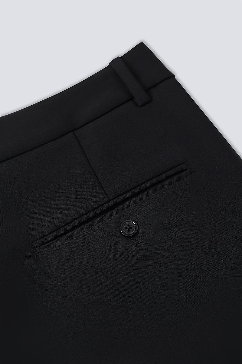 CottonSTRETCH Smart Pants | Black BKFD01 CottonSTRETCH Smart Pants | Black BKFD01
