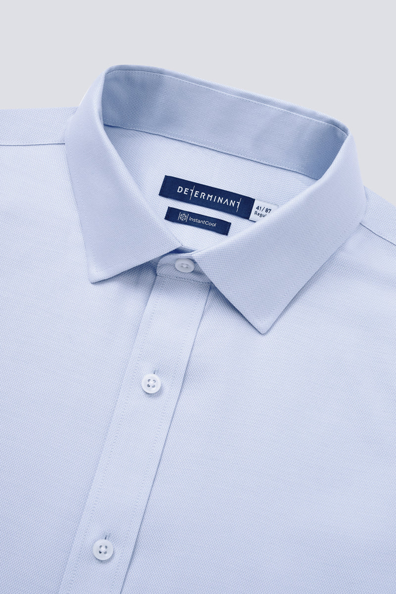 InstantCool Dobby Dress Shirt | Light Blue 17803N InstantCool Dobby Dress Shirt | Light Blue 17803N