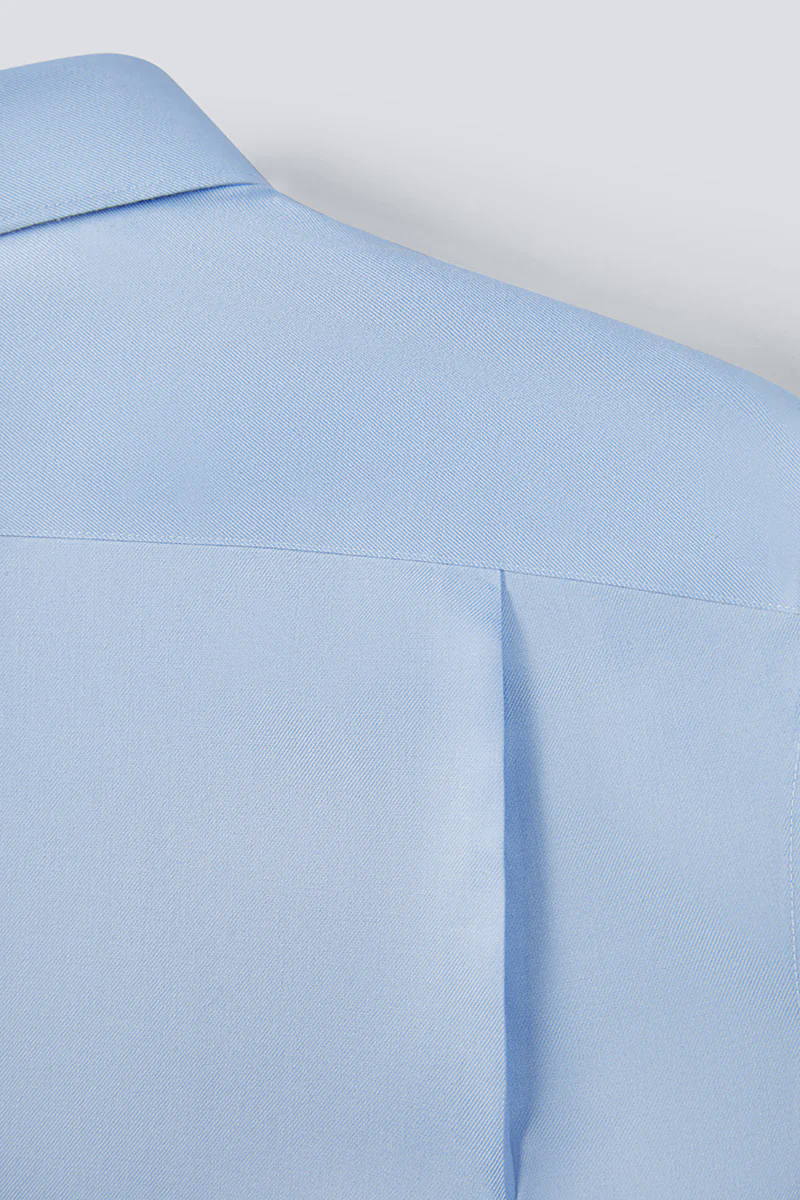 Twill Button-Down Smart Shirt | Light Blue 9773NZ Twill Button-Down Smart Shirt | Light Blue 9773NZ