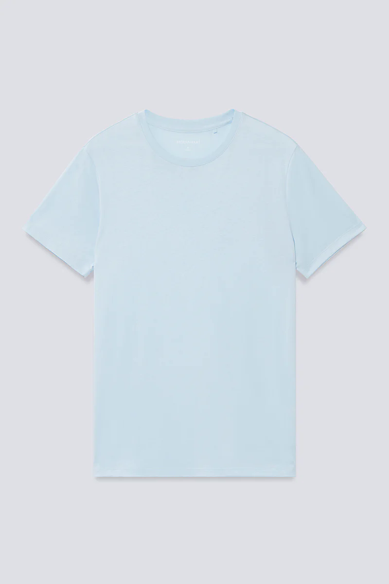 Super Soft Crew Neck T-Shirt | Light Blue BLE237 Super Soft Crew Neck T-Shirt | Light Blue BLE237