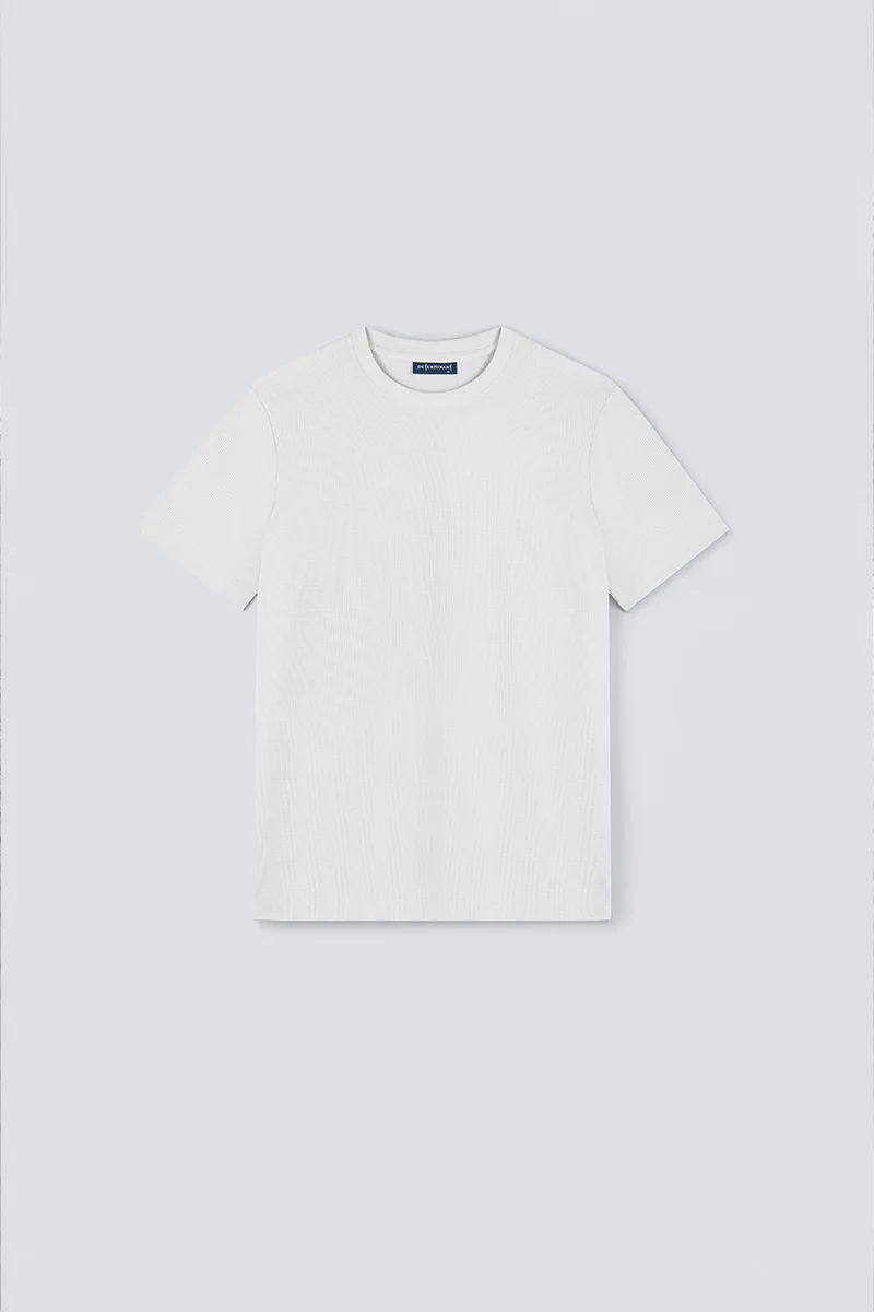 Waffle Crew Neck T-Shirt | White WH001Z Waffle Crew Neck T-Shirt | White WH001Z
