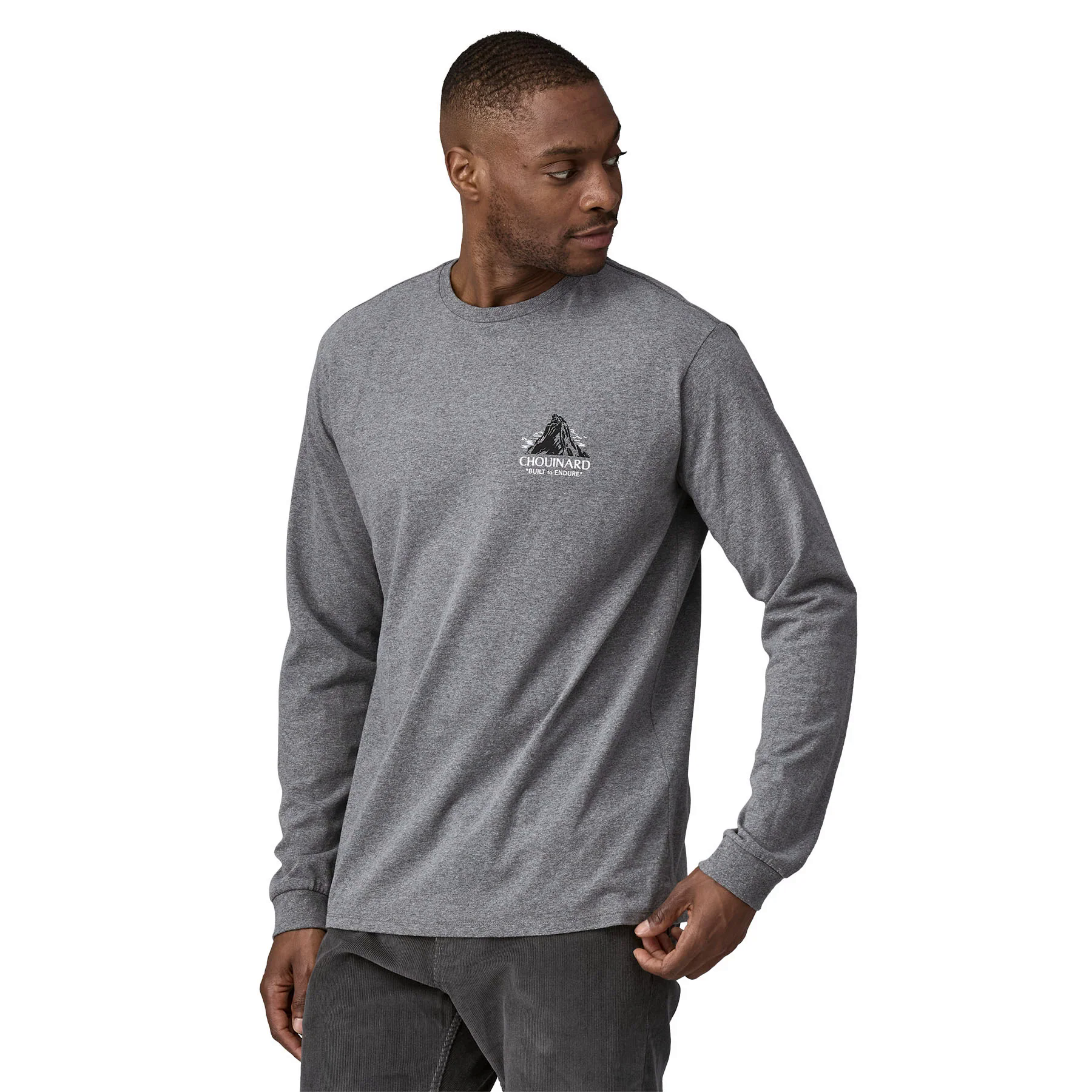 Men's Long-Sleeved Chouinard Crest Responsibili-Tee® Men's Long-Sleeved Chouinard Crest Responsibili-Tee®