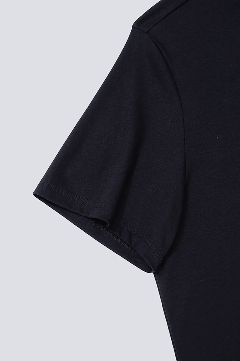 Softex Crew Neck T-Shirt | Black BKFD01 Softex Crew Neck T-Shirt | Black BKFD01