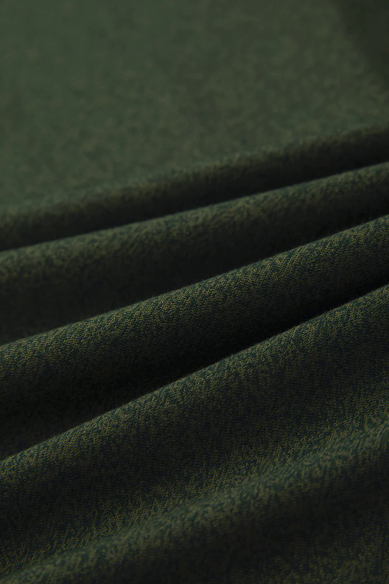 Waterless Dye Relaxed-Fit T-Shirt  | Dark Green GN0609