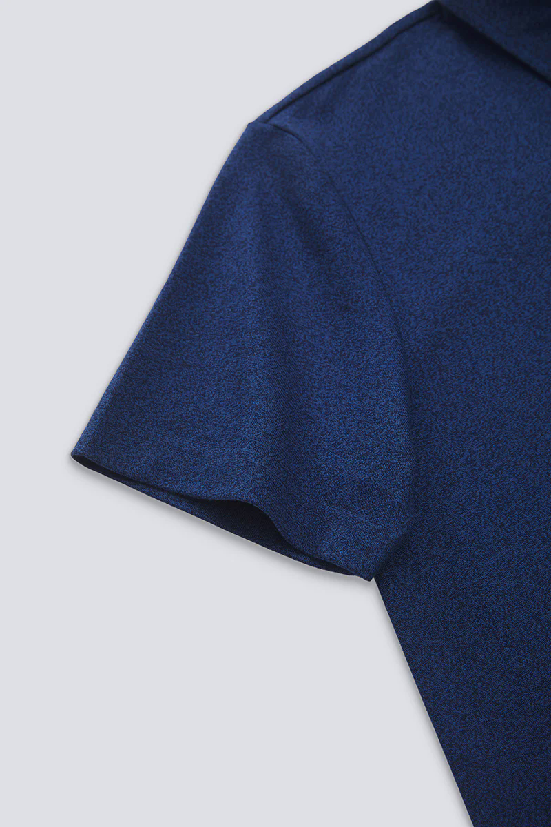 Waterless Dye Jersey Polo | Dark Blue BL3012