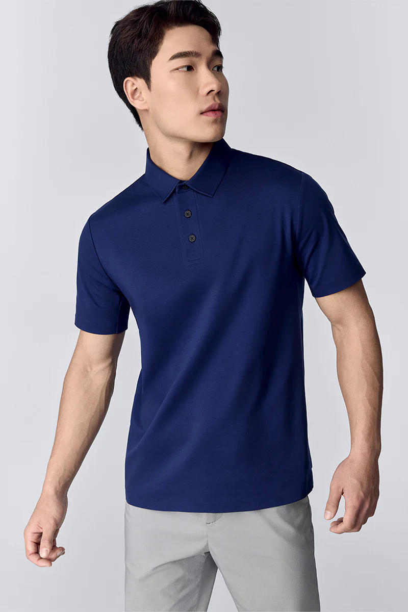 InstantCool Jersey Polo | Indigo PT3932