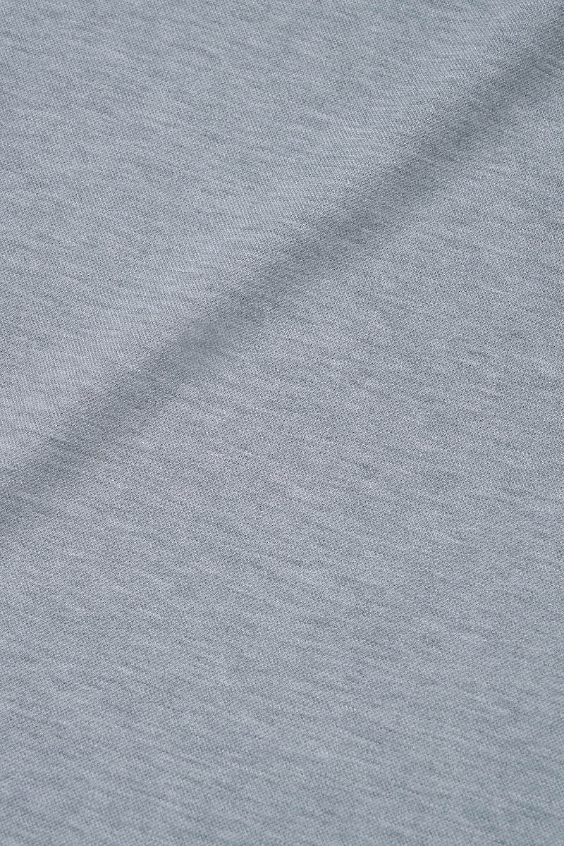 Supreme Cotton-Silk Pique Polo | Grey BC5028 Supreme Cotton-Silk Pique Polo | Grey BC5028
