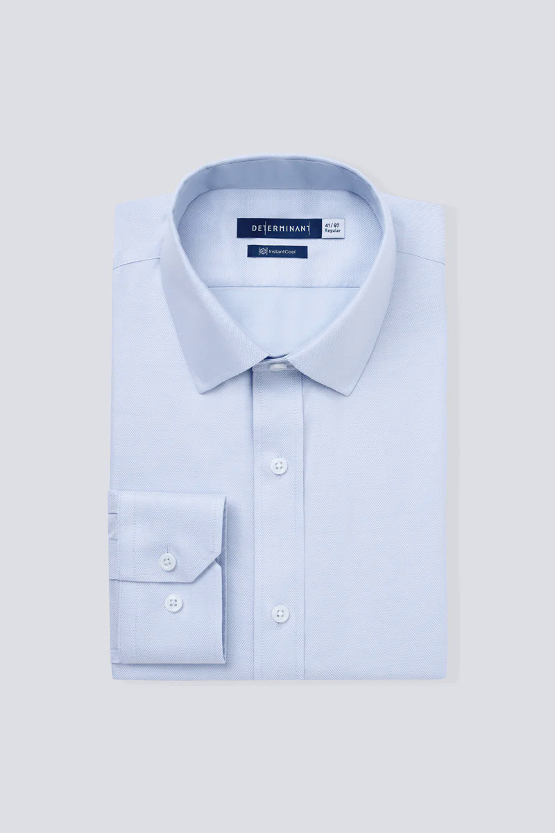 InstantCool Dobby Dress Shirt | Light Blue 17803N InstantCool Dobby Dress Shirt | Light Blue 17803N