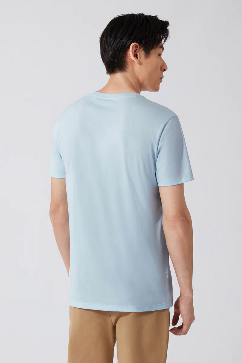Super Soft Crew Neck T-Shirt | Light Blue BLE237 Super Soft Crew Neck T-Shirt | Light Blue BLE237