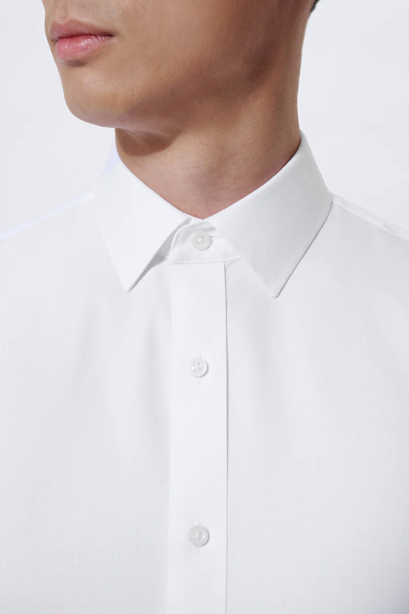 Dobby Dress Shirt | White WH001Z Dobby Dress Shirt | White WH001Z