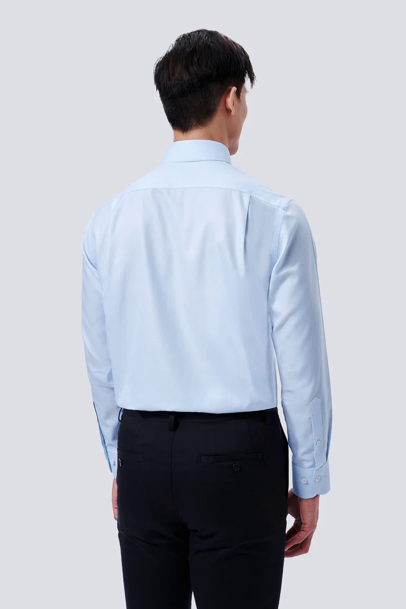 Supreme Cotton Twill Dress Shirt | Light Blue 17708N