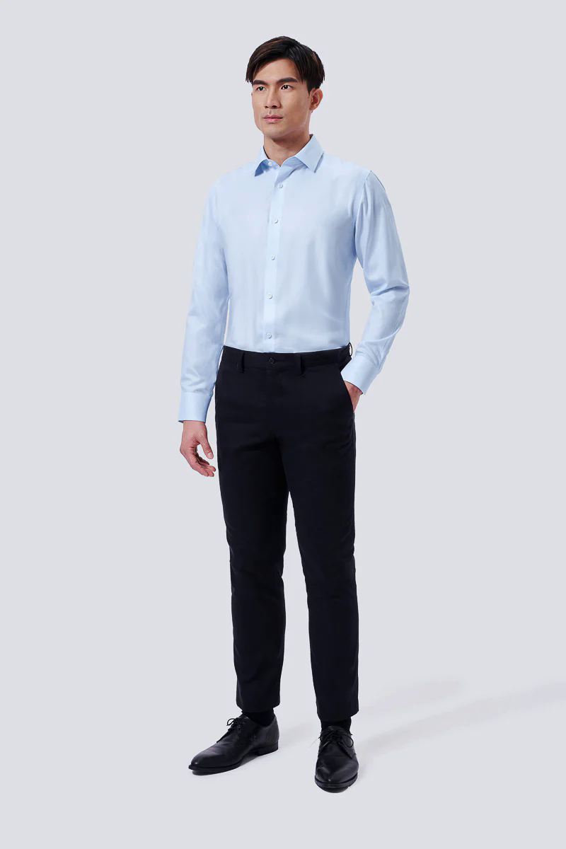 Supreme Cotton Twill Dress Shirt | Light Blue 17708N