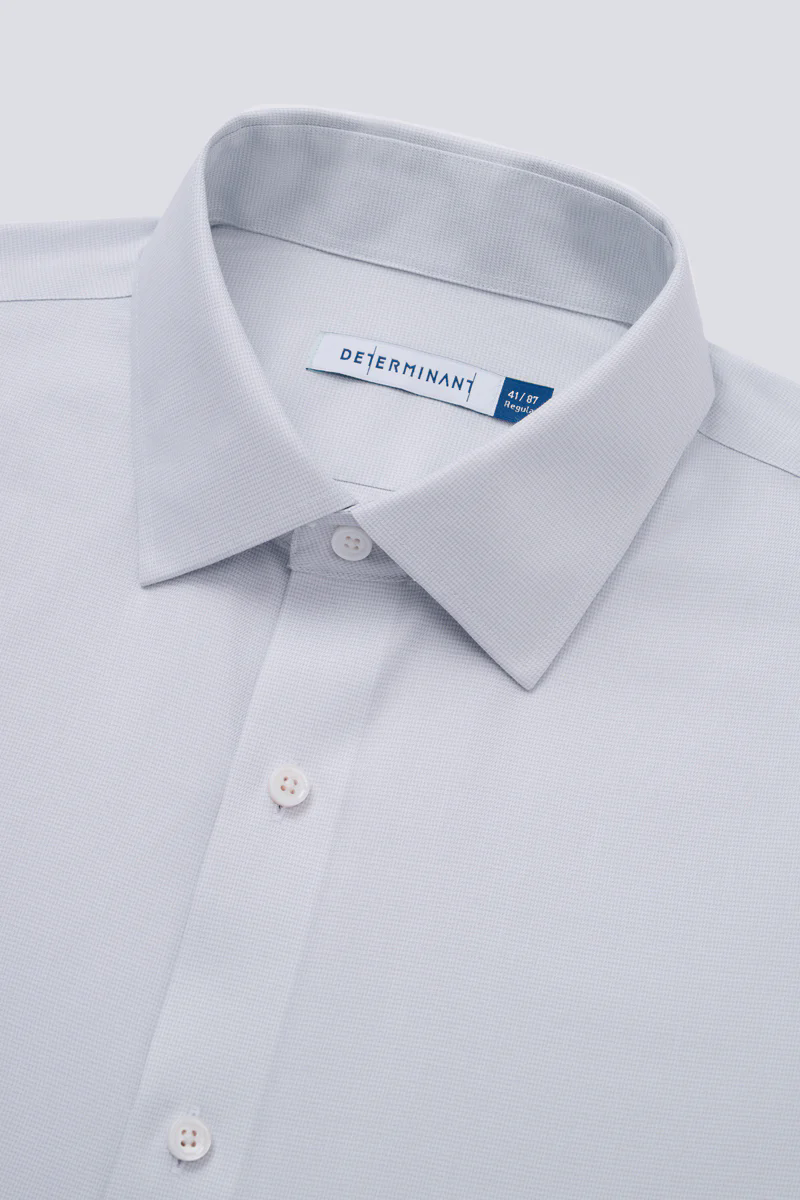 Supreme Cotton Twill Dress Shirt | Light Grey 16160N