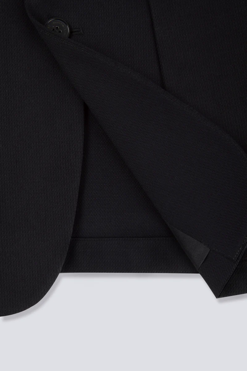 CottonSTRETCH Lightweight Knit Smart Blazer | Black BKFD01 CottonSTRETCH Lightweight Knit Smart Blazer | Black BKFD01