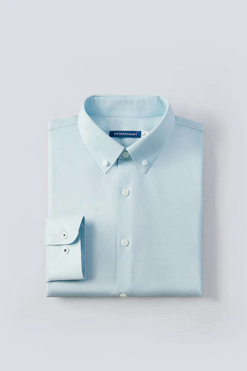 Twill Button-Down Smart Shirt | Mint 7560NZ Twill Button-Down Smart Shirt | Mint 7560NZ