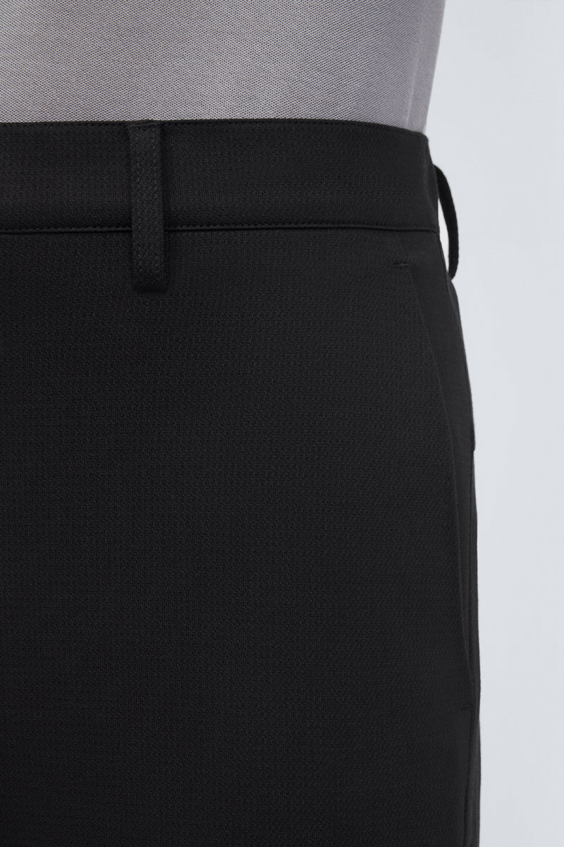 CottonSTRETCH Lightweight Knit Smart Pants | Black BKFD01 CottonSTRETCH Lightweight Knit Smart Pants | Black BKFD01