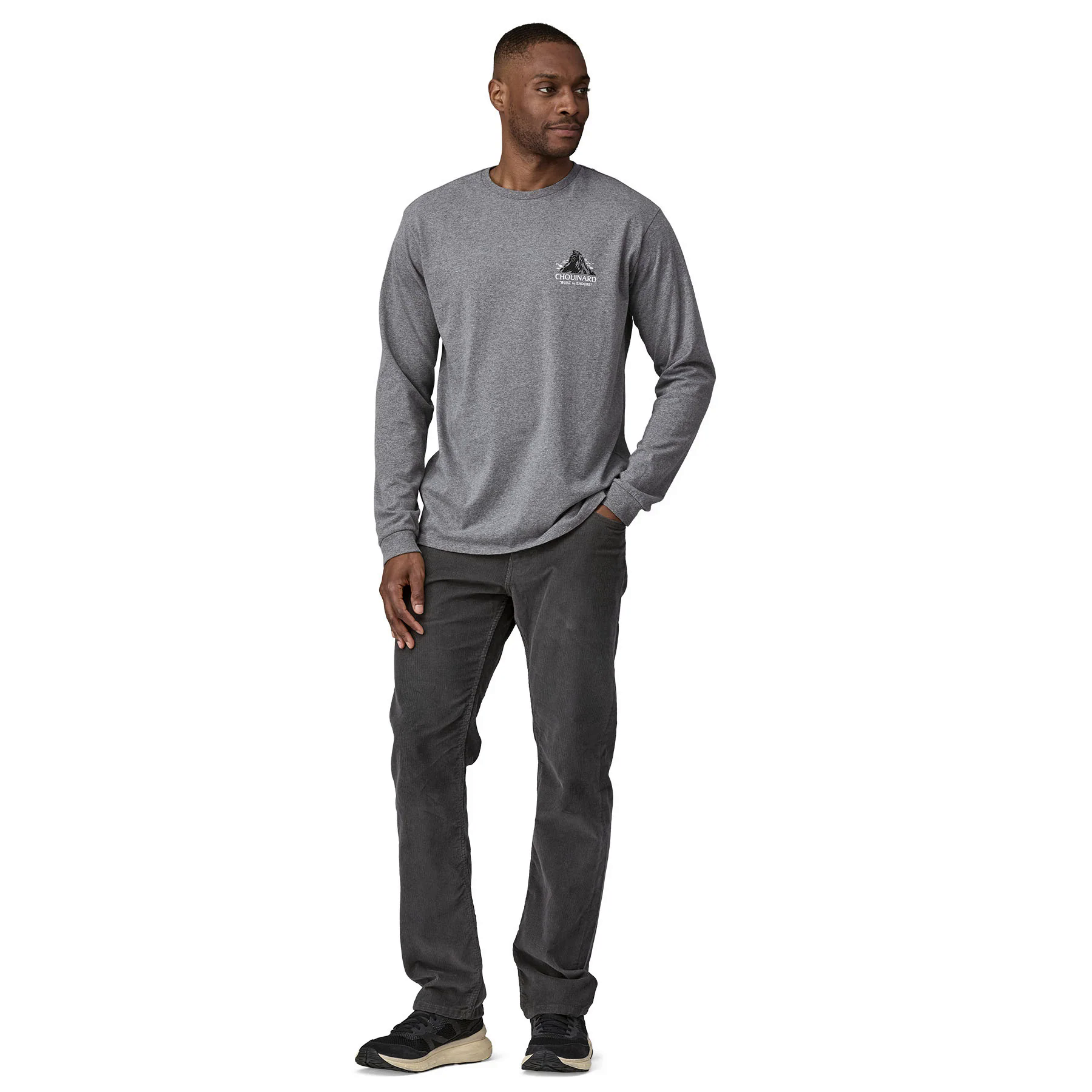 Men's Long-Sleeved Chouinard Crest Responsibili-Tee® Men's Long-Sleeved Chouinard Crest Responsibili-Tee®