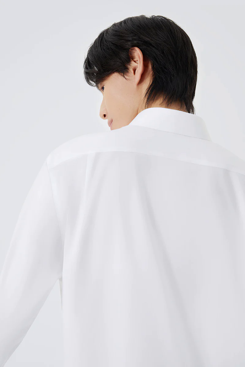 Twill Button-Down Smart Shirt | White WH001Z Twill Button-Down Smart Shirt | White WH001Z