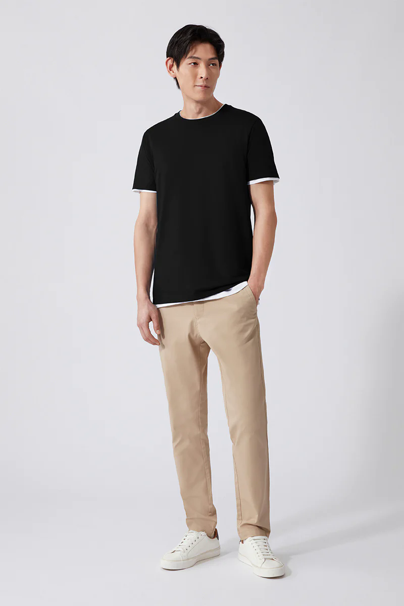 Super Soft Crew Neck T-Shirt | Black BKFD01 Super Soft Crew Neck T-Shirt | Black BKFD01